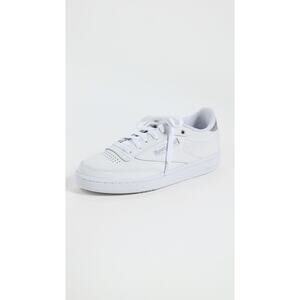 Reebok 'Club C 85' White Sneakers Size 10